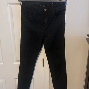 American Eagle next level stretch skinny jeans - black